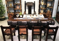铭发船木机舱木茶桌K11