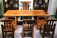 铭发船木办公桌A1