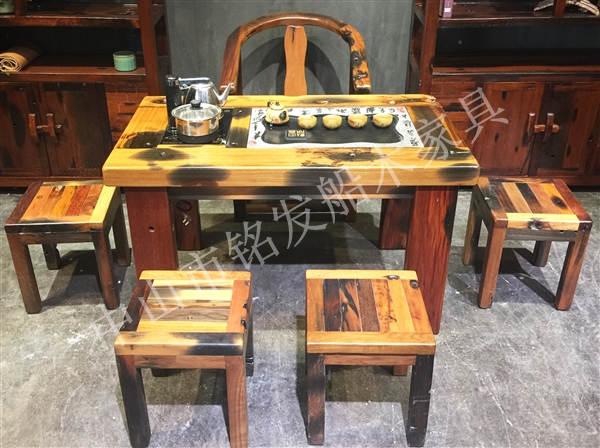 本色平头常规茶桌K81