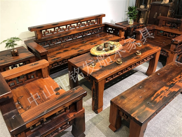 铭发船木沙发M4