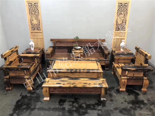 铭发船木沙发M16